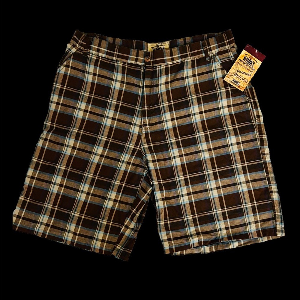 WORKS-Ron Chereskin-Expedition Cargo-Shorts-Men’s  42-New With Tags-Multicolored